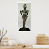 Een godin van Mari, Early Dynastic Period, c.25th- Poster (Keuken)