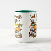 Een goed boek door de sluier mok (Midden)