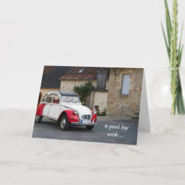 Een goed doekje gevouwen Wenskaart Kaart