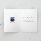 Een goed doekje gevouwen Wenskaart Kaart (Binnen)