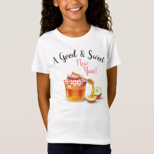 Een goed en mooi nieuwjaar! Honing en Apple Shana T-shirt