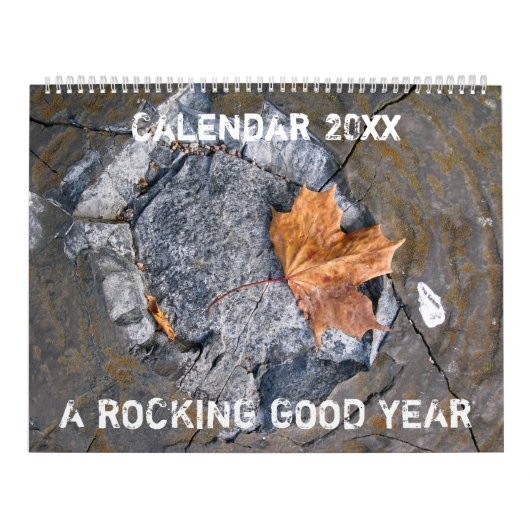 Een goed jaar 20XX voor de lancering Kalender (Hoes)