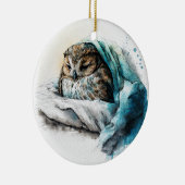 Een goed Nap Ceramic Ornament (Rechts)