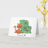 Een goed uitgevoerde Baan! Kaart (Gele Bloem)