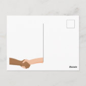 Een goede buur zijn briefkaart (Achterkant)