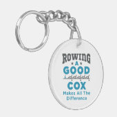 Een goede Cox maken al het verschil Sleutelhanger (Voorkant Links)