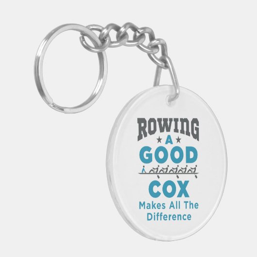 Een goede Cox maken al het verschil Sleutelhanger (Voorkant Links)