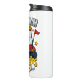 Een goede dag begint met golfkarretjes thermosbeker (Geroteerd rechts)