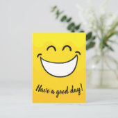 Een goede dag! briefkaart (Staand voorkant)