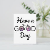 Een goede dag briefkaart (Staand voorkant)