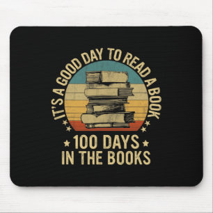 Een goede dag om een boek te lezen liefhebbers 100 muismat