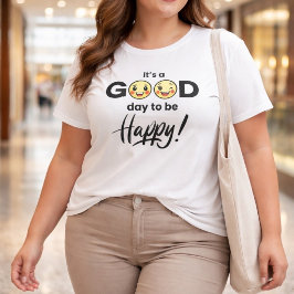 Een Goede Dag om Gelukkig Tee te zijn Tri-Blend Shirt