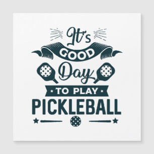 Een goede dag om Pickleball te spelen