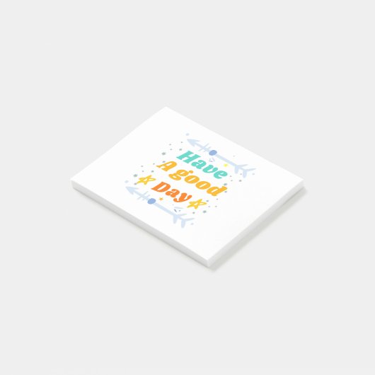 Een goede dag post-it® notes (Schuin)