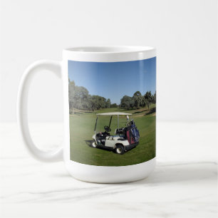 Een goede dag voor golf, koffiemok