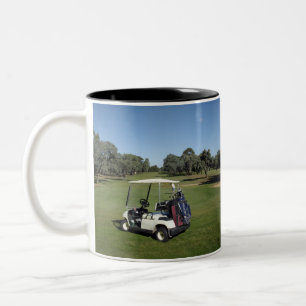 Een goede dag voor Golf, Tweekleurige Koffiemok