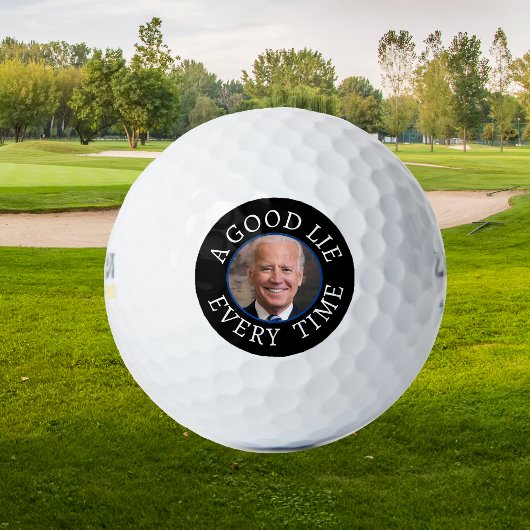 Een goede leugen van Biden Golfballen