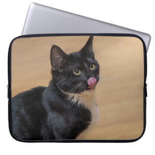 Een goede lik Schilderachtig Laptop Sleeve