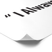 Een goede monteur, grappig, poster (Hoek)