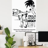 Een goede monteur, grappig, poster (Thuiskantoor)