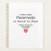 Een goede paramedicus is moeilijk te vinden planner (Voorkant)
