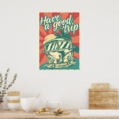 Een goede reis poster (Keuken)