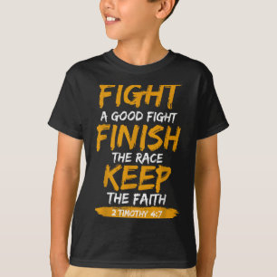Een Goede Strijd Strijden 2 Timoteus 4_7 Christeli T-shirt