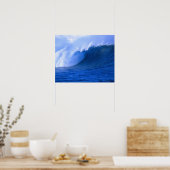 een golf die crasht poster (Keuken)