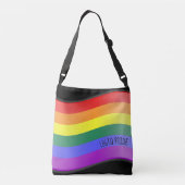 Een golf van trots crossbody tas (Achterkant)