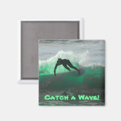 Een golf vangen magneet (Voorkant / Achterkant)