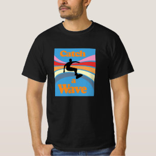 Een golf vangen t-shirt