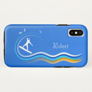 Een golflengte van Surf omhoog schuiven iPhone XS Hoesje