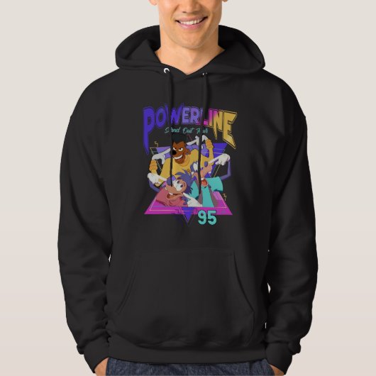 Een Goofy Film Powerline Hoodie (Voorkant)