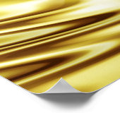 Een goudbloem en reflecties poster (Hoek)