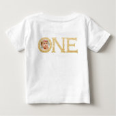 Een gouden glitterfoto gepersonaliseerd (Achterkant)