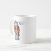 Eén graad per keer koffiemok (Voorkant links)