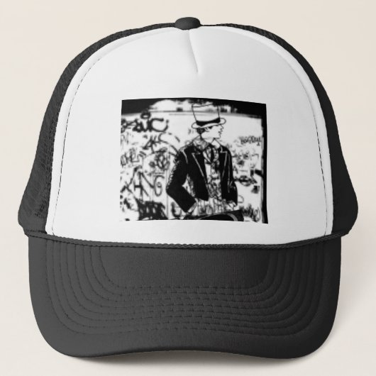 EEN GRAFFITI LABEL STIJL #5 TRUCKER PET (Voorkant)