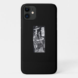 Een grafische roman die een pistool wijst iPhone 11 hoesje