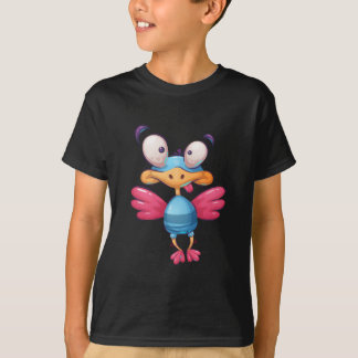 Een grappig cartoon kind design T-shirt