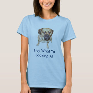 Een grappig gezegde... waar je naar kijkt t-shirt