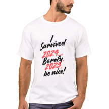 Een grappig nieuwjaarsstatement Shirt
