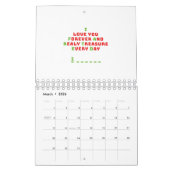 Een grappig verborgen bericht kalender (Mar 2026)