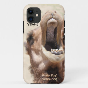 Een grappige Hump Day Camel Phone Case, WooHoo! iPhone 11 Hoesje