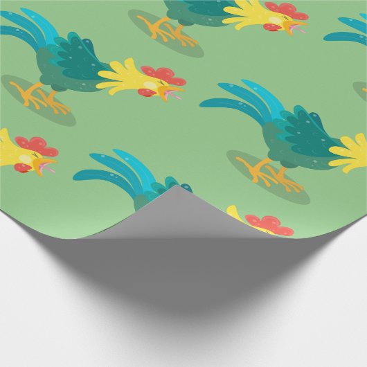 Een grappige illustratie van de cartoon van de kra cadeaupapier (Hoek)