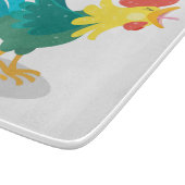 Een grappige illustratie van de cartoon van de kra snijplank (Hoek)