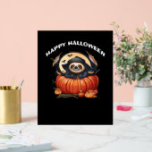 Een grappige luiaard vieren Halloween Essential T- Acryl Bord (Huwelijk)