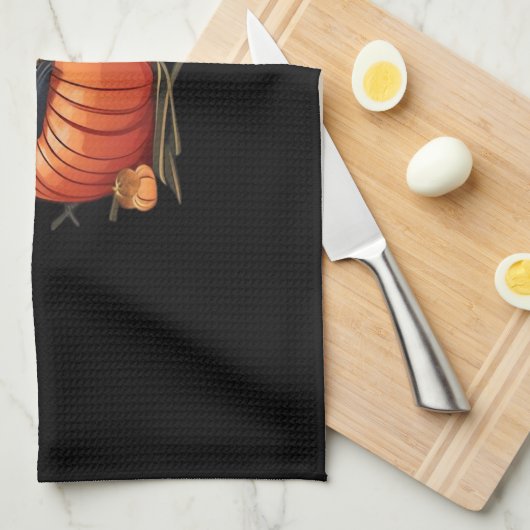 Een grappige luiaard vieren Halloween Essential T- Theedoek (Quarter Fold)