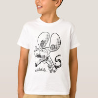 een grappige muizen cartoon t-shirt