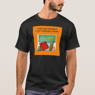 een grappige wiskunde grap t-shirt