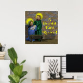 Een Grateful Earth Reis Poster (Thuiskantoor)